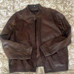 Men’s Italian leather jacket